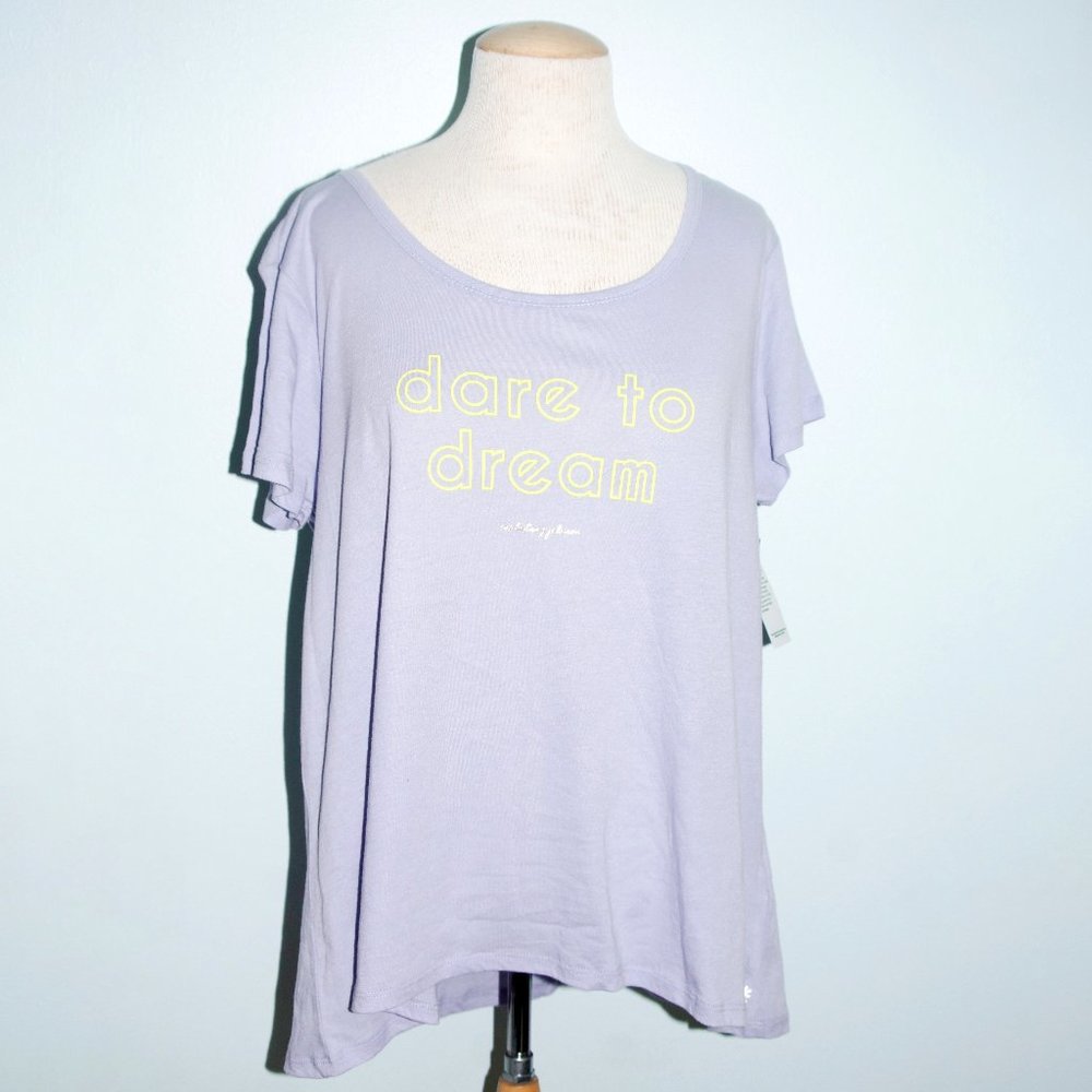 Betsey Johnson - "Dare To Dream" T-shirt - SZ XL